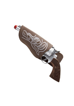 pistool met holster en riem