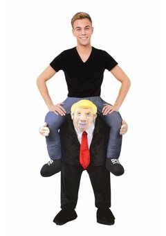 Donald Trump pak gedragen door Donald