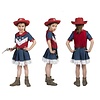 Cowboyjurkje Jeans Texas voor meisjes
