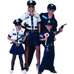 Politie jurkje Jolien uit onze carnavals politieserie