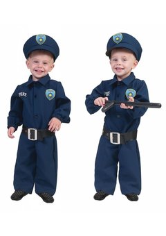 Baby politiepakjes voor carnaval