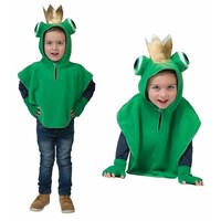 Kinder kikker capes voor carnaval