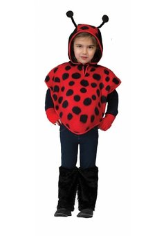 Lieveheersbeestjes cape voor kids