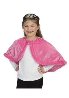 Prinsessen cape kind roze