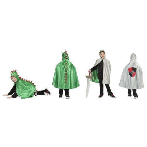 Ridder of monster verkleedcape voor kinderen