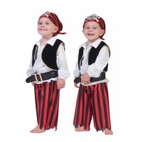 Ruig baby Piraten en zeeroverpakjes