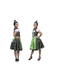 Dirndljurk met edelweis motief