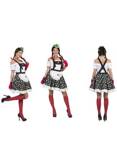 Dirndl jurkje edelweis