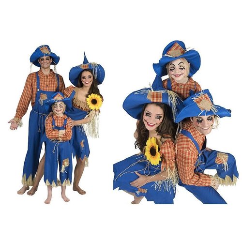 Origineel verkleed pakje vogelverschrikker voor dames