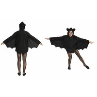 Halloween verkleed cape vleermuis voor volwassenen