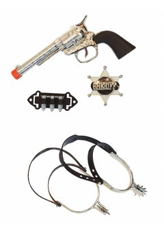 Cowboy set John 5-delig