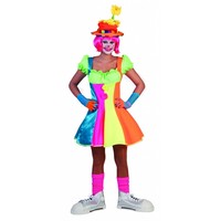 Dames clown Adrena uit de clownsfamilie