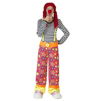 Mooie clown verkleed broek met mooie sterretjes