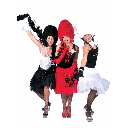 Tule rok stroken in de kleur zwart