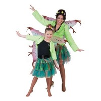 Petticoat in groen goud kleur