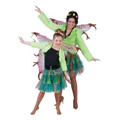 Petticoat in groen goud kleur