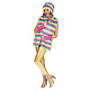 Regenboog bontmuts