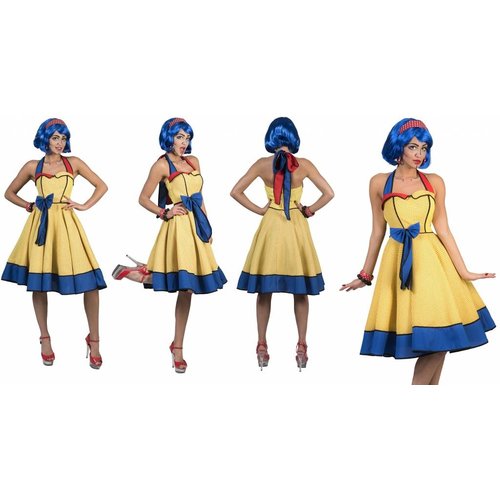 Jurk Pop art kostuum