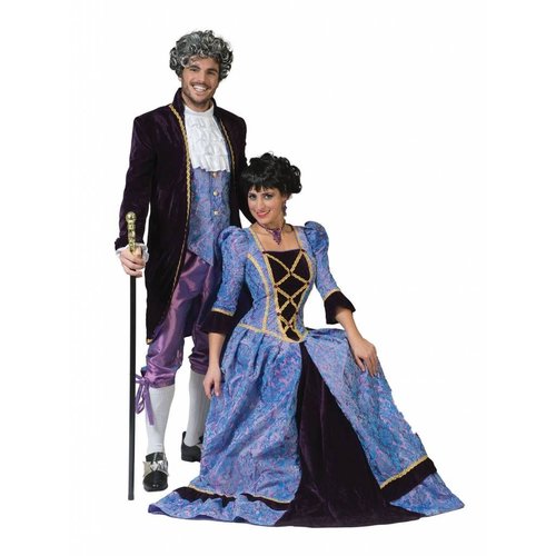 Prachtige Venetiaanse jurk voor carnaval