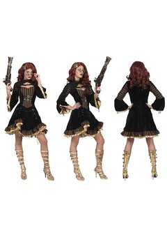 Steampunk jurk Sally