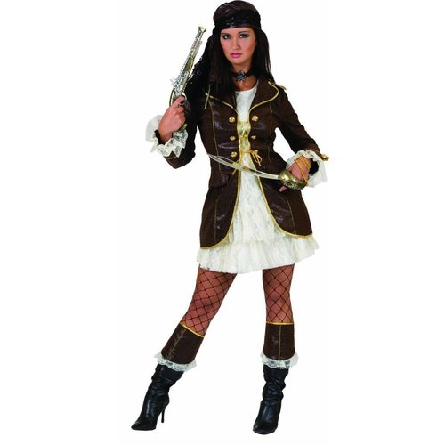 Piratenkostuum Kelly uit de Buccaneer familie