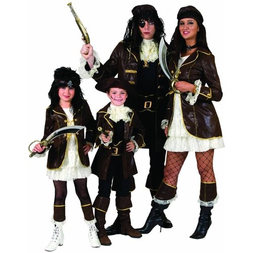 Piratenkostuum Kelly uit de Buccaneer familie