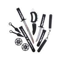 Carnavalsaccessoires: Ninja wapenset voor Ninja pakken