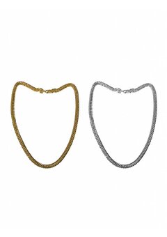 Pooier ketting goud fijn model