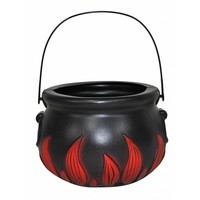 Grappige heksen ketel voor griezel party