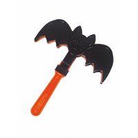 Leuke klapper vleermuis in oranje zwart