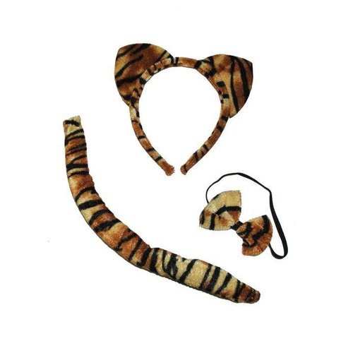 Leuke tijger verkleedset 3-delig