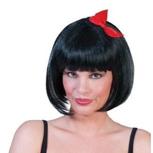 Mooie pruik voor Sneeuwwitje