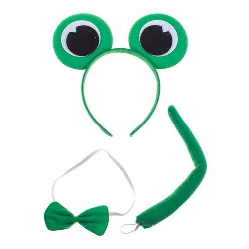 Mooie kikker verkleedset 3dlg