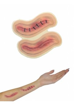 Nep Litteken stickers voor Halloween