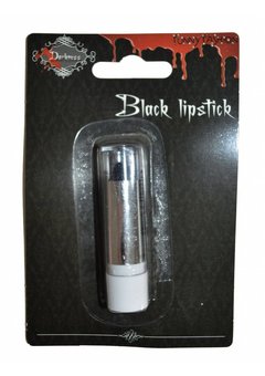 Zwarte lippenstift Halloween