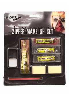 Make up set nep ritssluiting