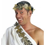 Carnavalsaccessoires: Lauwerkrans van Julius Caeasar