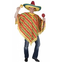 Mexicaanse poncho Amigo Leo
