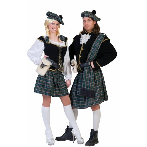 Kilt Schots blauwe geruit