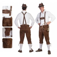 Prachtige nep leren lederhose voor oktoberfeesten