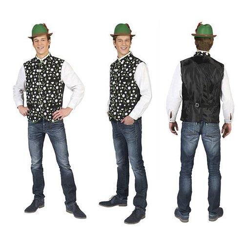 Mooi gilet bayern met edelweismotief