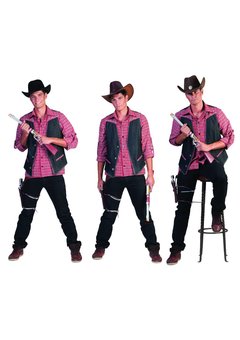 Cowboy vest Tim heren