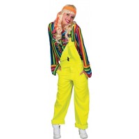 Prachtige fluor gele party tuinbroeken