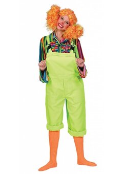 Fluor groene tuinbroeken voor party's