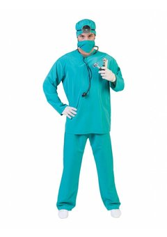 Chirurg kostuum OK groen