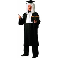 Rechter kostuum voor carnavals juristen