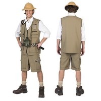 Mooi safari kostuum voor heren