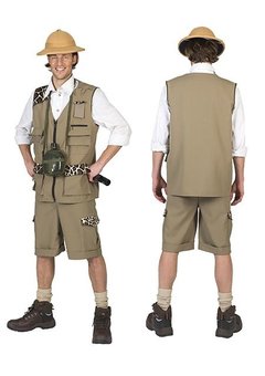 Safari kostuum man