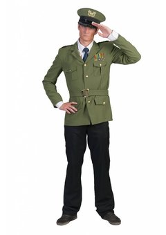 Legerofficier Carl kostuum