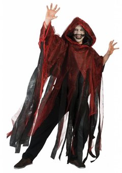 Rode Halloween cape voor vampieren